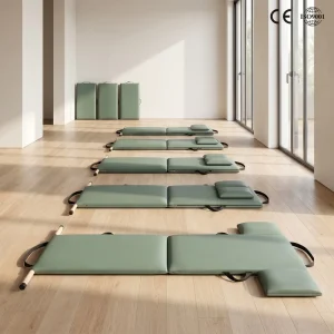 Foldable Yoga Pilates Mat Custom Zen Meditation Cushion for Yoga Studios