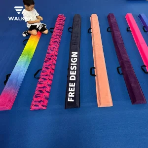 Folding Balance Beam for Gymnastics Training