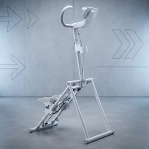 Folding Home Cardio Armrest Pedals Exercise Stair Stepper Wall Climber Machine