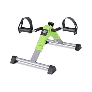 Folding Mini Exercise Bike with Arm Crank and Foot Pedals