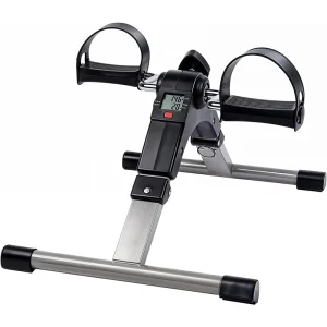Folding Mini Pedal Exerciser for Elderly Hand, Arm, and Foot Exercise