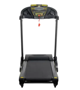 Folding Motorized Treadmill With LCD Display and Steel Frame for Home Indoor Running