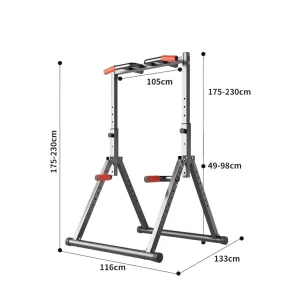 Folding Squat Rack Portable Multi Functional Squat Rack for Home Use Pull Up Device Smith Machine Squat Rack