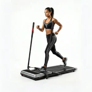 Folding Under-Desk Electric Walking Pad Treadmill for Home Office