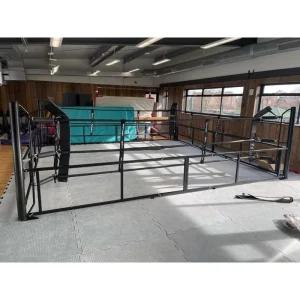 Folding Wrestling and Boxing Ring with Roll Mats