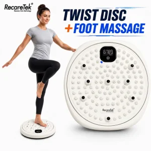 Foot Exercise Machine Waist Twister Disc Tool Kit