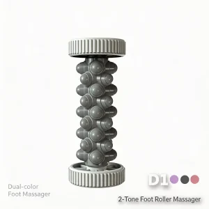 Foot Massage Roller, PP, 175 mm, Plantar Fasciitis Relief Tool for Yoga, Gym and Home