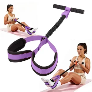 Foot Pedal Resistance Band with Elastic Rope for Shoulder-Opening Training