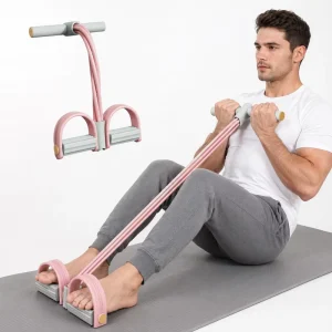 Foot Pedal Resistance Band with Handles, No Handles