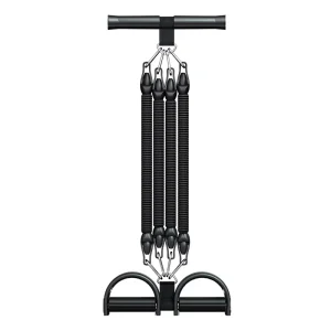 Foot Pedal Resistance Trainer Anti-Breakage Four-Strand Rope Leg Exercises Abdominal Training Sit-Up Assistance Model QM-279