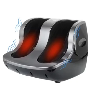 Foot and Calf Massager Machine with Rollers and Heat