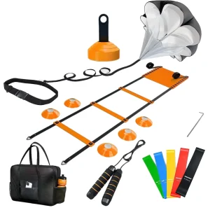 Football Speed Agility Training Kit 6m Waterproof Agility Ladder