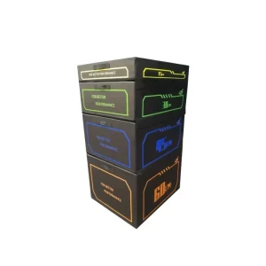 Four in One Combination Jump Box Soft PVC Step Training Fitness Equipment Kids Plyo Boxes for Physical Fitness Training
