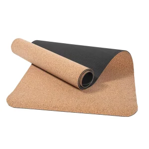 Free Sample Custom Printed Cork Eco Friendly Durable Non Slip Yoga Mats Yoga Mat Set