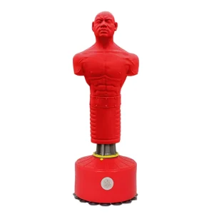 Free Standing Heavy Duty ABS Silicon Gel Kickboxing Punching Sandbag Water/Sand Filled Red/Blue Human Dummy