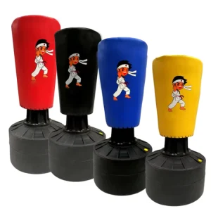 Free Standing Heavy Kick Boxing Punching Sand Bag with Water Filling Made of PU 100-200CM