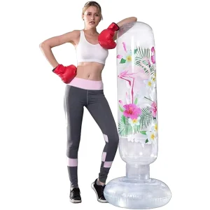 Free-Standing Inflatable Transparent Boxing Punching Bag
