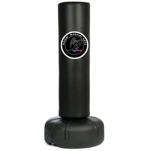 Free-Standing Punching Bag for Kickboxing and Martial Arts Training, Leather/PVC/PU, Water or Sand Filling