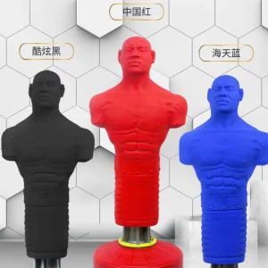 Free-Standing Silicone Human-Shaped Punching Bag Boxing Dummy