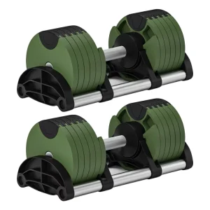 Free Weight Round Adjustable Weightlifting Dumbbells 24kg 32kg 40kg 90 Pounds