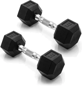 Free Weight Set 2.5-100kg Steel Rubber Coated Hexagon Dumbbells Portable Home Gym Fitness Equipment