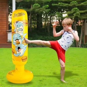 Freestanding Custom Inflatable Boxing Punching Bag for Kids Training