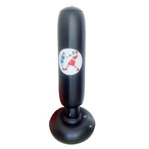 Freestanding Inflatable PVC Punching and Kicking Bag for Kids with Water and Sand Filling