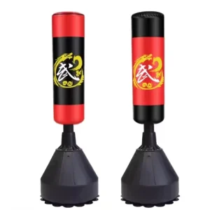Freestanding PU Boxing Punching Bag, Sand-Filled