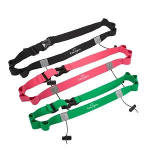 Freshore Outdoor Sports Customized Nylon Durable Elastic Resistance Band Fashion Waist Belt Unisex Running Marathon