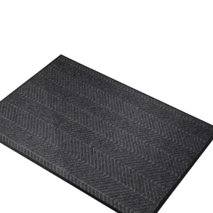 Front Door Mat Indoor Outdoor 3′ X 5′ Absorbent Low Profile Non-Slip Polyester Dirt-Trapping Entryway Mat