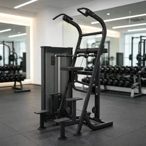 Full-Body Strength Training Assisted Pull-Up and Dip Machine for Home and Commercial Gym Use