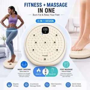 Full Body Workout Machine Gym for Home All in One Exercise Equipment Waist Twisting Disc Personal Fitness Trainer Waist Trainer