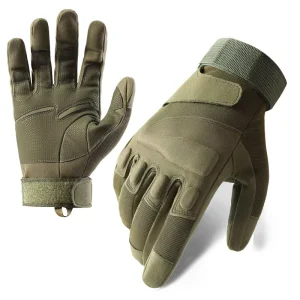 Full-Finger Microfiber Tactical Gloves Waterproof Breathable for Gym Sports Outdoor Activities Hunting Fishing Cycling