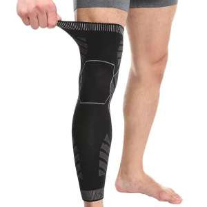 Full Leg Compression Sleeve Knee Brace for Basketball, Football, Running, Arthritis, Joint Pain C-7060