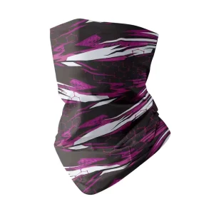 Full-Print Seamless Breathable Polyester Face Neck Gaiter Windproof UV Protection Elastic Outdoor Bandana