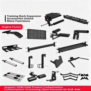 Full Set Gym Rack Replacement Parts for Smith Machine Squat Rack Bench Press and Cable Exercises