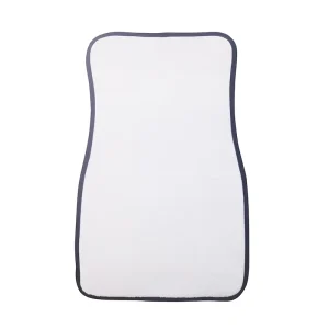 Full Set Sublimation Printed Needle-Punched Flat Car Floor Mats, Non-Slip Bottom