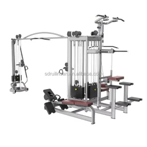Functional Trainer Multi-Station Gym Machine 5-Station Bodybuilding Equipment