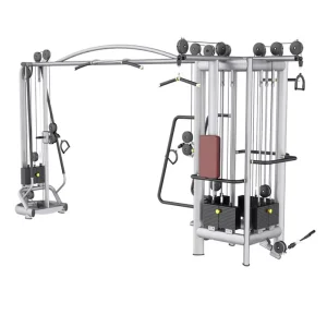Functional Trainer Multi-Station Gym Machine for Home and Bodybuilding, 5-Station Gym Equipment