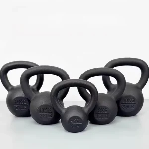 GM-K-001 Competition Rubber Kettlebell Black