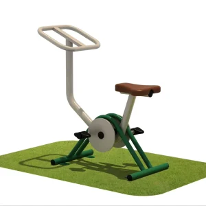 Galvanized Steel and Plastic Outdoor Fitness Equipment for Parks and Gardens
