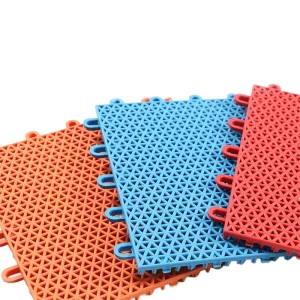 Garage Floor Tiles Interlocking PP Plastic Floor Tiles Sports Court Flooring Tiles for Backyard Basketball Garage