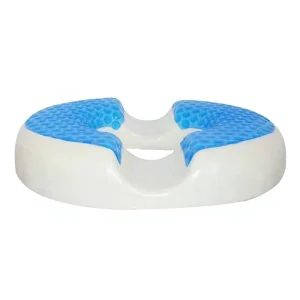 Gel Memory Foam Orthopedic Coccyx Cushion for Tailbone Pain Relief Cooling Postpartum Back Support