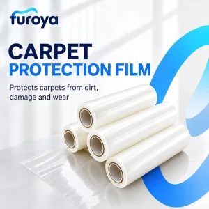 Geotextile Soft PE Greaseproof Protective Film Carpet Floor Protection Roll
