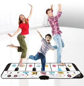 Giant Dancing Piano Mat 16-Button Children’s Electronic Keyboard Music Game Pad Toy