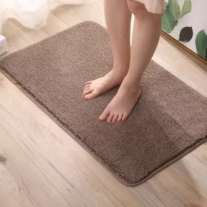 Girl Style Kitchen Floor Mat Wipe-Clean Dirt-Proof Doormat for Entryway and Home
