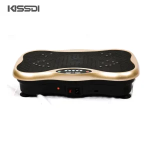 Golden Purple Whole Body Vibration Plate Exercise Machine for Home Use with Massage