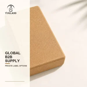 Golf Pro Cork Yoga Block High Balance Foam Brick for Core Rotation