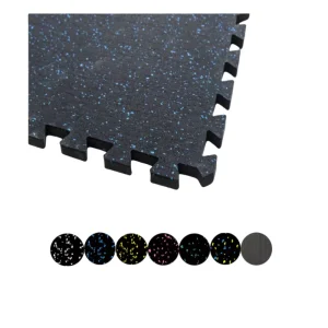 Good Protective Puzzle 15mm 20mm Interlocking Rubber Gym Floor Tiles