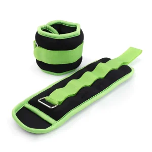 Green Wrist and Ankle Weights 2lbs 3lb 4lbs 6lbs 8lbs 10lbs Pair for Running